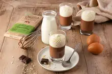 Mousse au chocolat noisettes liégeoise