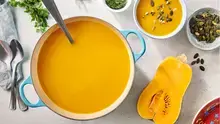 Soupe de butternut aux graines de courge