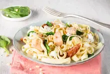 One pot pasta saumon épinards Cookeo Moulinex