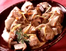 Blanquette de veau à l'estragon