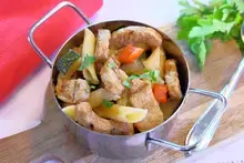 Pâtes aux légumes et bouchées Cookéo