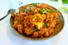 Emincés de soja façon tikka massala Cookéo