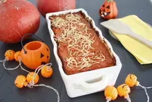 Parmentier Halloween: potiron et bacon