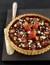 Tarte au chocolat à l'italienne