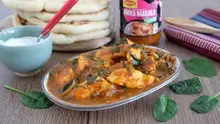 Poulet tikka masala et naans maison
