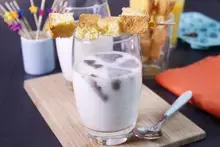 Lait glacé, glaçons poire NESQUIK