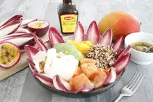 Buddha bowl saumon