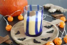 Pumpkin spice latte au lait concentré sucré