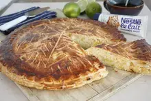 Galette des rois exotique au lait concentré sucré
