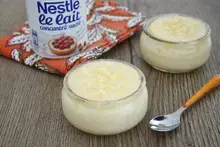 Petits flans ananas coco