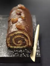 Bûche Chocolat Marron