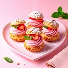 Petits choux Nesquik® saveur fraise