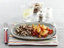 Crevettes au gingembre