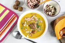 Soupe de potiron marron Cookeo