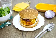 Burger de butternut rôti