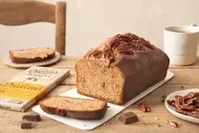 Cake au chocolat praliné et noix de pécan