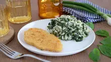 La Panée et risotto épinards chèvre frais