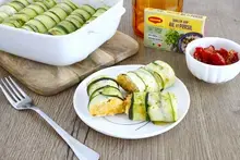 Cannelonis végétariens de courgettes au chèvre frais