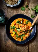 Curry asiatique aux émincés de soja