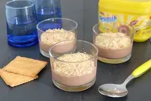 Verrines croustillantes Nesquik