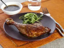 Canard laqué au sirop d'érable