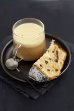 Panettone aux pépites de chocolat et oranges confites