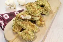 Fingers de chou-fleur et saucisse