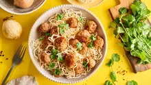 Boulettes de porc piquantes à la coriandre