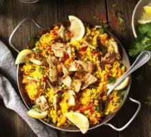 Paella végétarienne