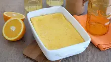 Flan aux zestes d'orange
