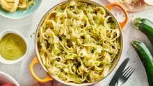 Sauce courgettes et oignons confits