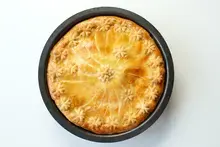 Tourte poires chocolat