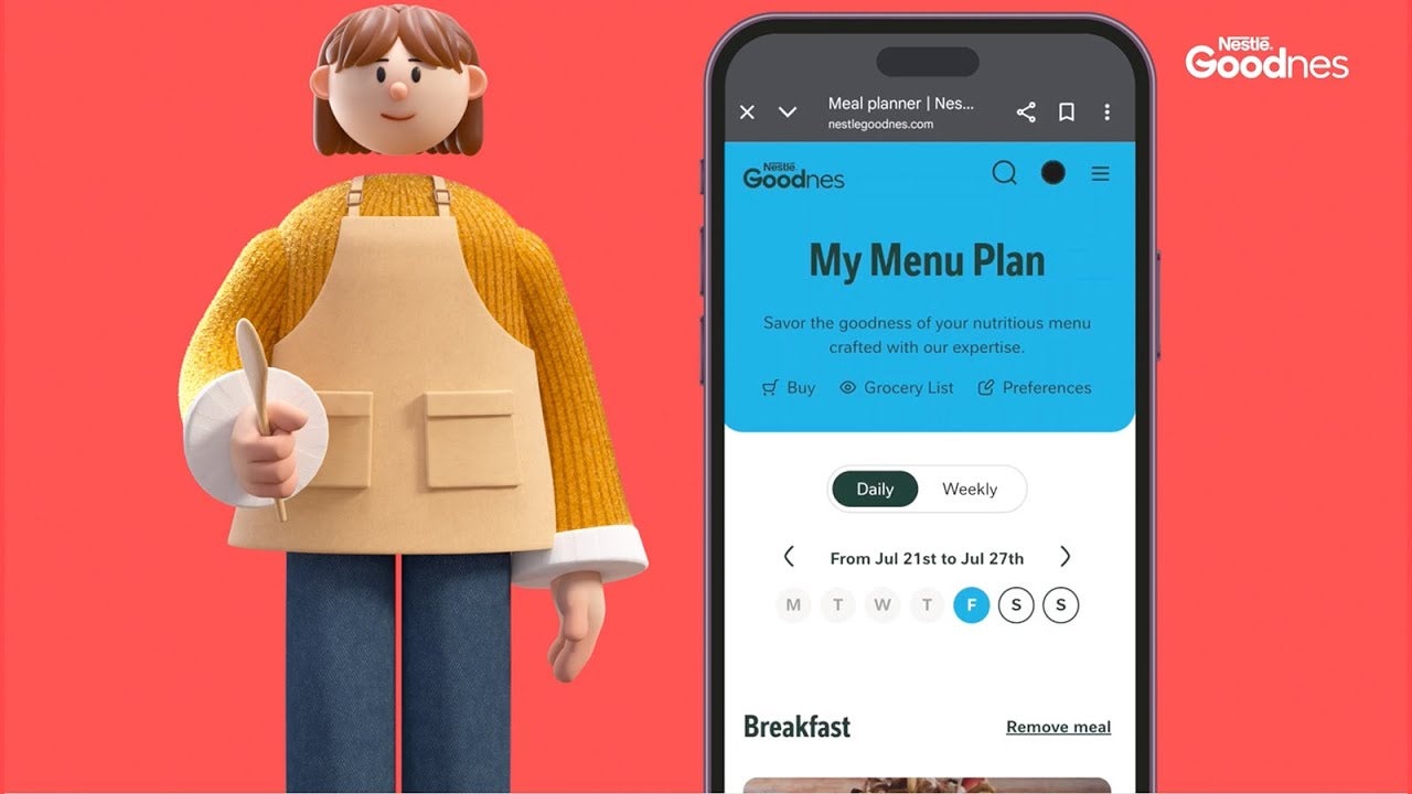 Preview image for the video "Free Menu Plan I NESTLÉ Goodnes".