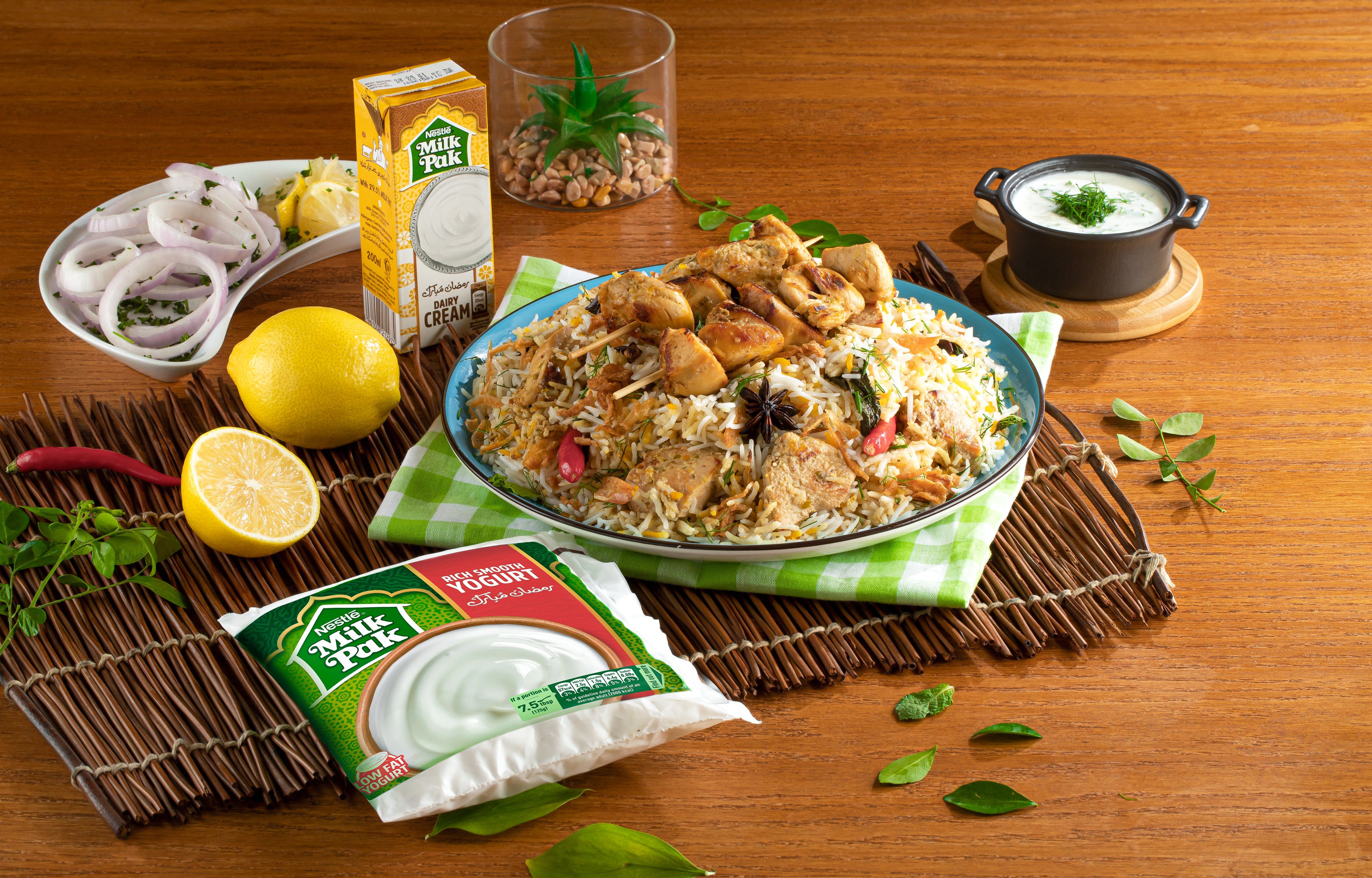 Malai Boti Biryani