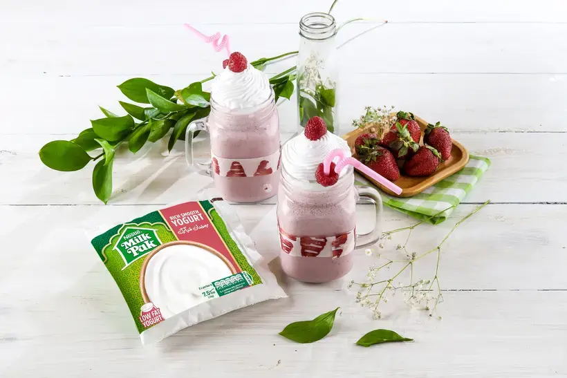 strawberry smoothie