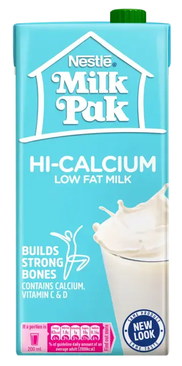 NESTLÉ NESVITA MILKPAK Hi-Calcium Low Fat Milk 1000ml
