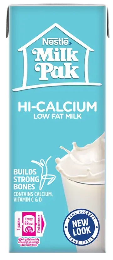 NESTLÉ NESVITA MILKPAK Hi-Calcium Low Fat Milk 200ml