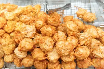 cheese and noodle balls
