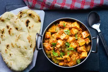 Spiced Cottage Cheese Dish