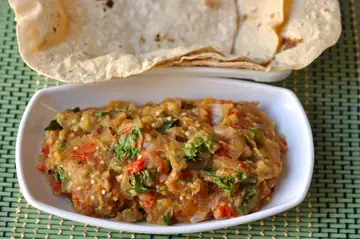 Eggplant Bharta Curry