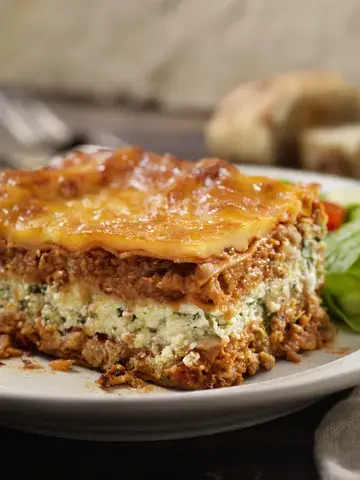 Low-Carb Ground Beef Lasagna