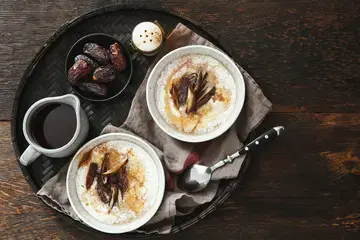 yogurt trifle with dates