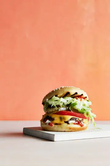 BK Style Chicken Burger