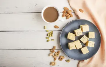 Milk Fudge Barfi