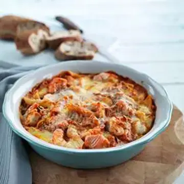 Baked Seafood Gratin - media description