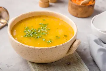 One Pot soupy chana dal meal recipe