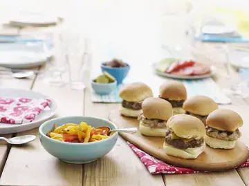 BBQ Chicken Sliders
