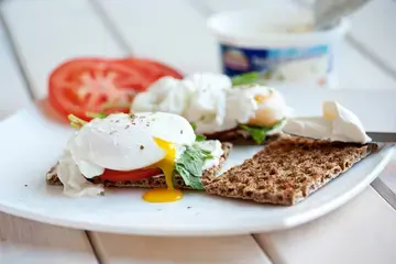 Poached eggs