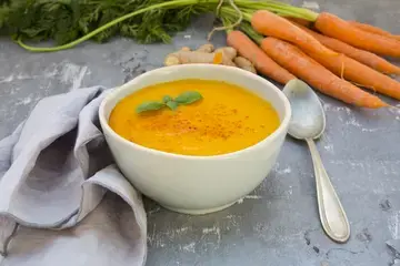 Carrot and ginger soup