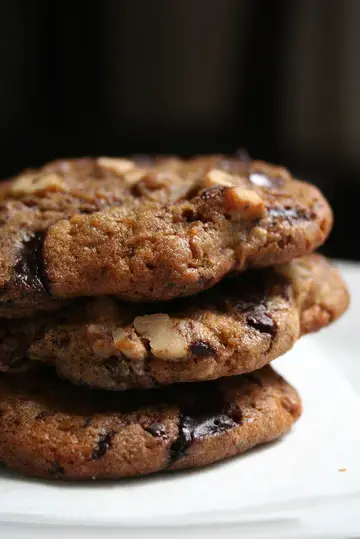 triple chocolate cookies